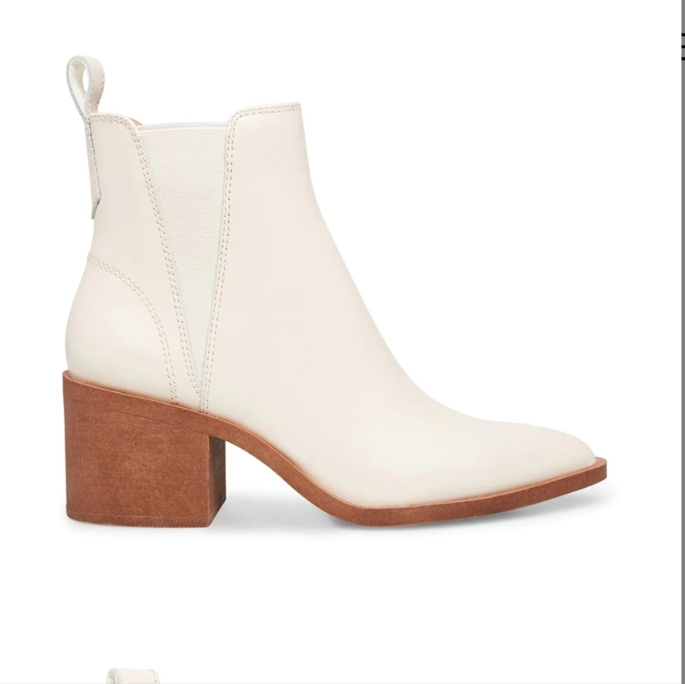 Steve Madden Audience Bone Leather, size 9.5